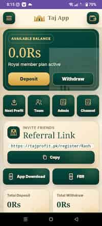 Taj Profit Platform